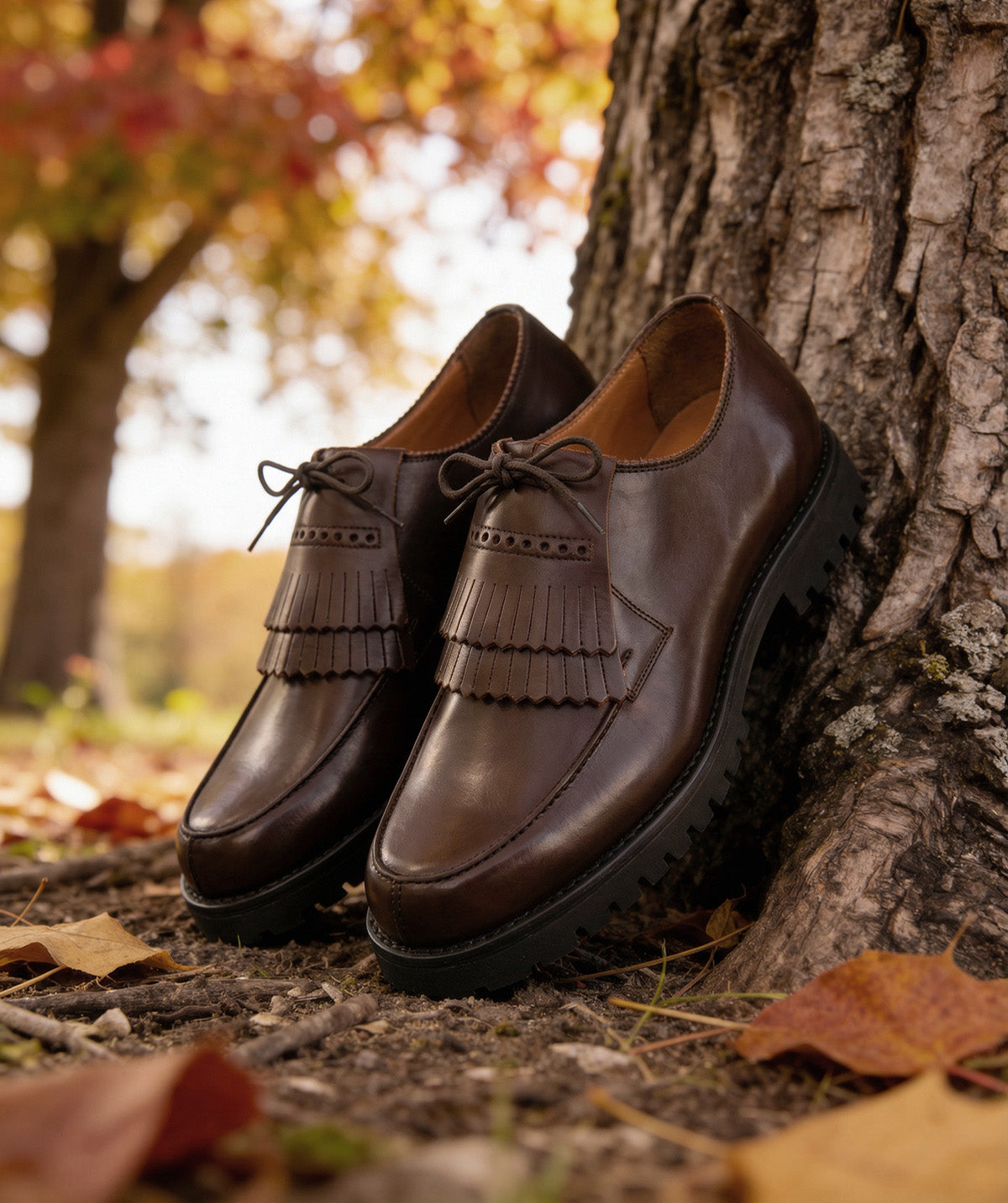 Derbies LEONIE Brun