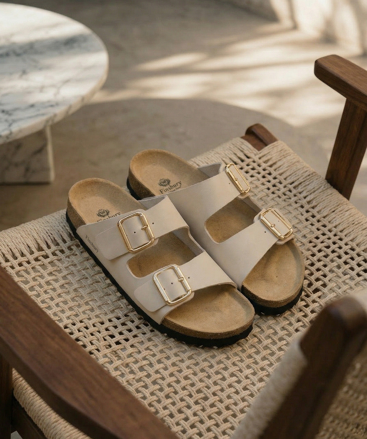 Sandales Aurélie Beige