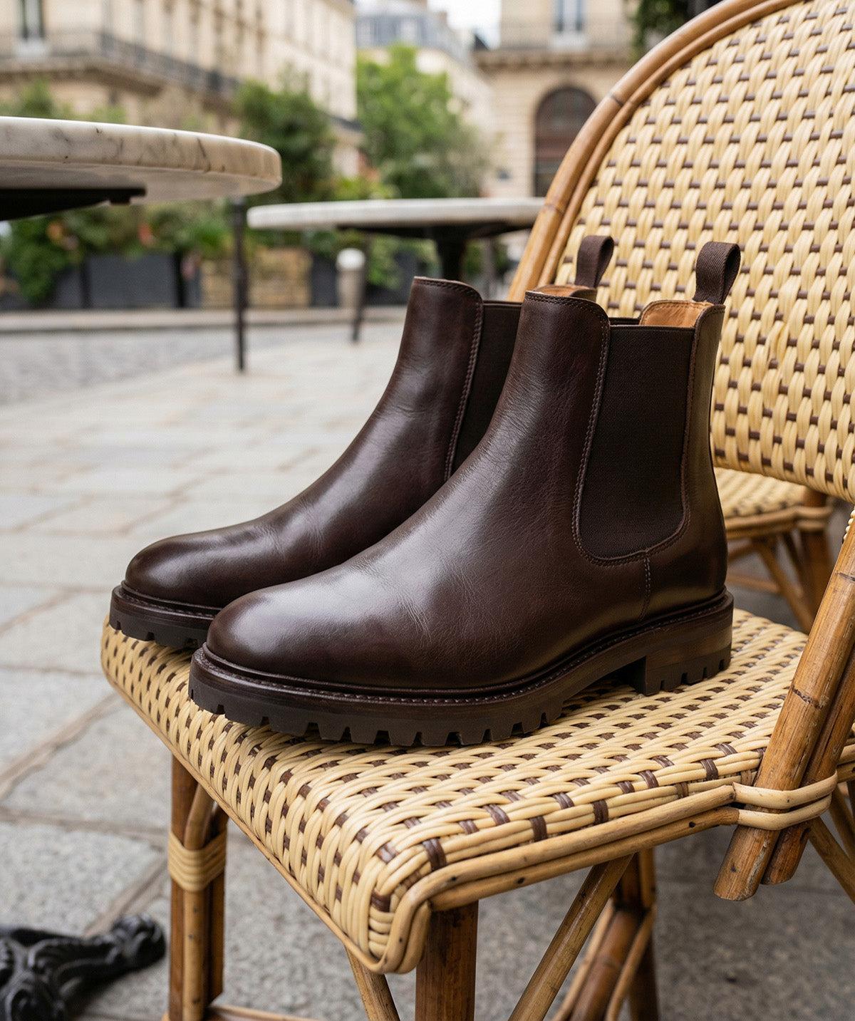 Bottines FULHAM Marron