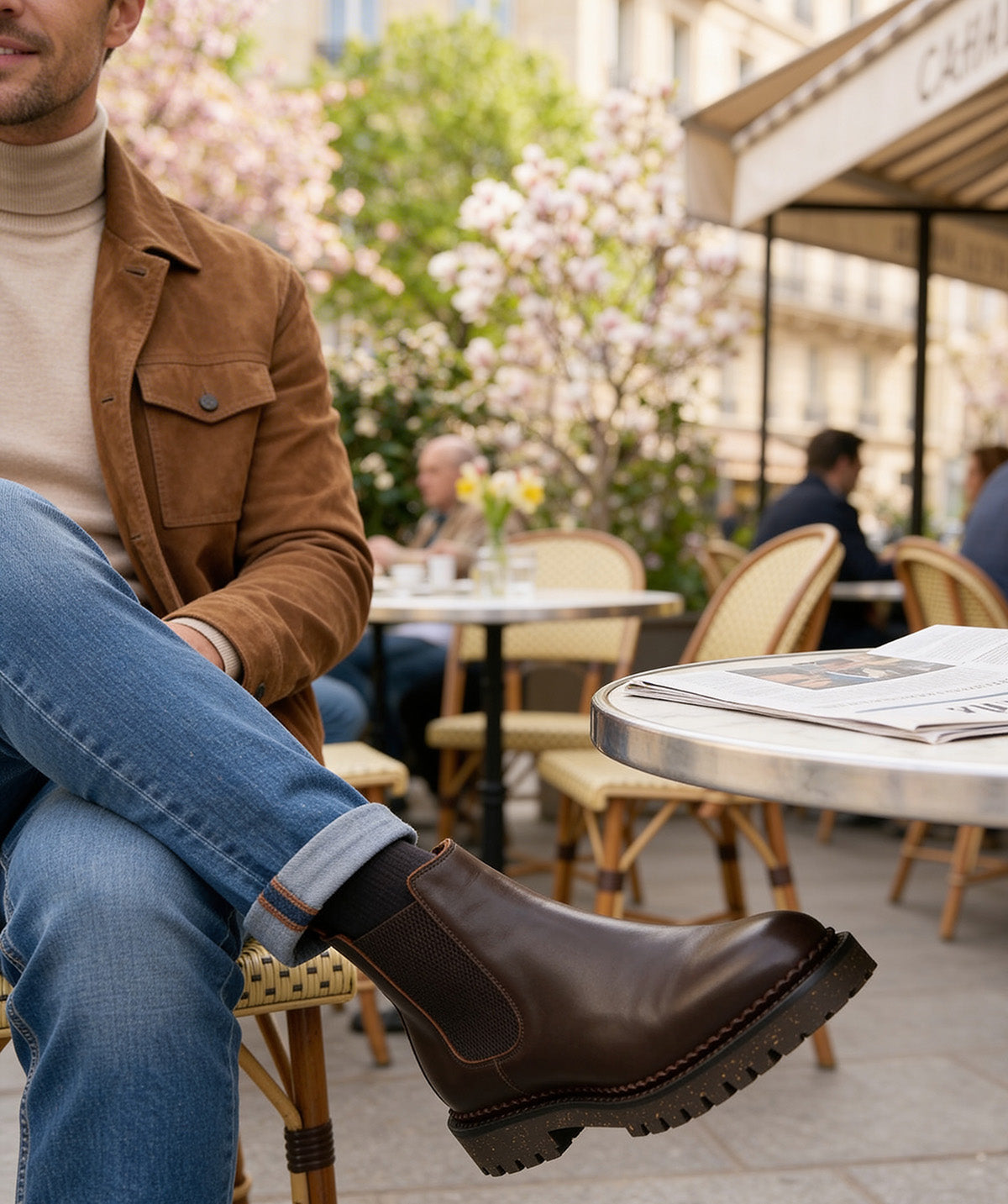 Bottines FULHAM Marron