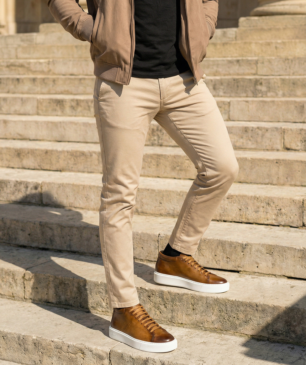 Sneakers Montante MODENA Gold