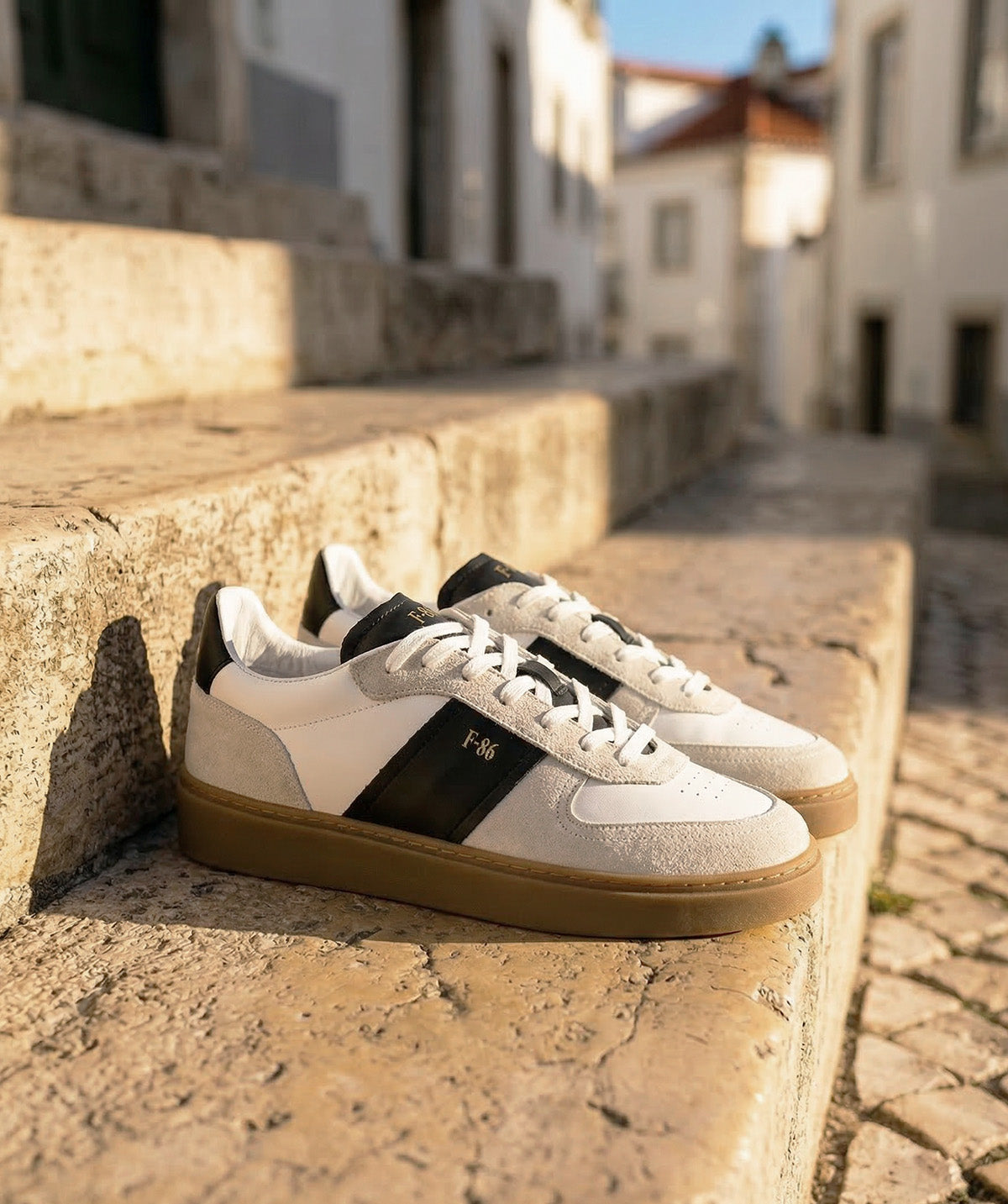 Sneakers ALEXIS Noir et Blanc