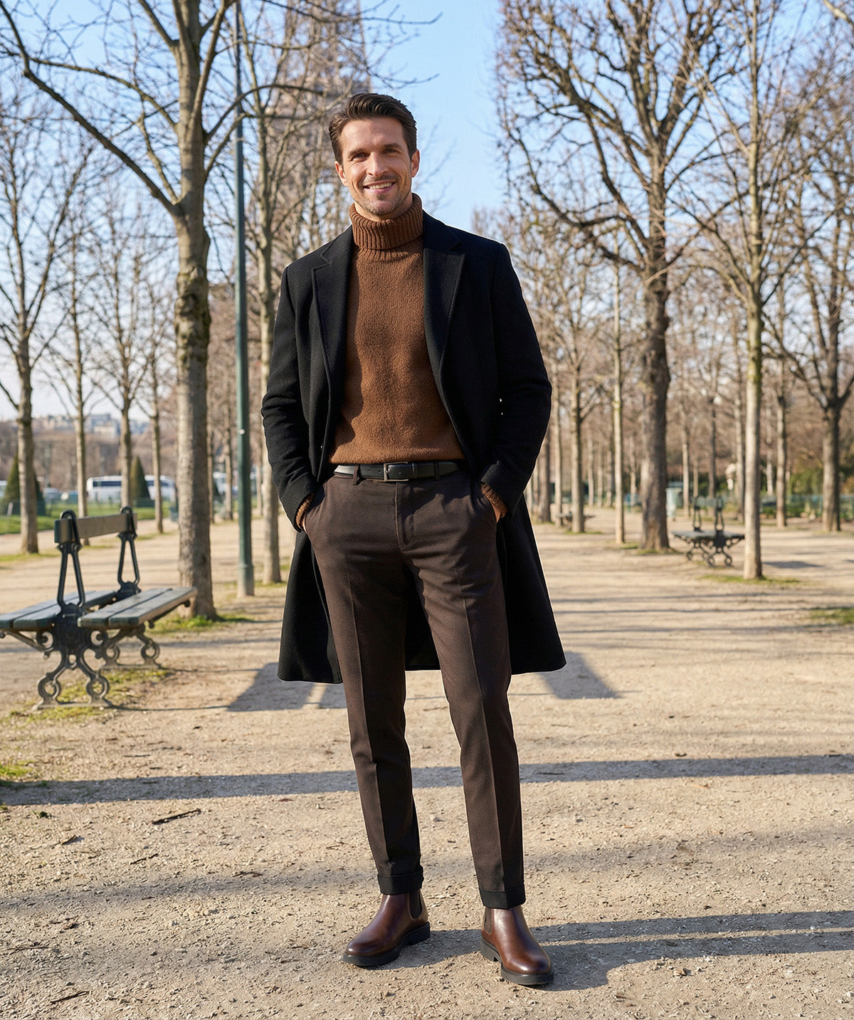 Bottines ANTON Marron