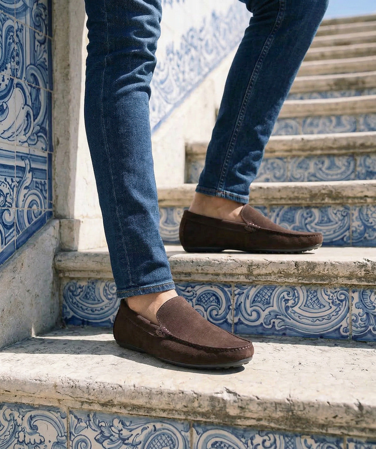 Mocassin DANDY Daim Marron