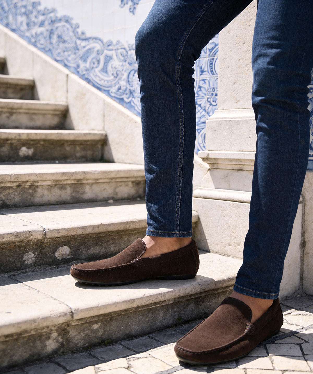 Mocassin DANDY Daim Marron