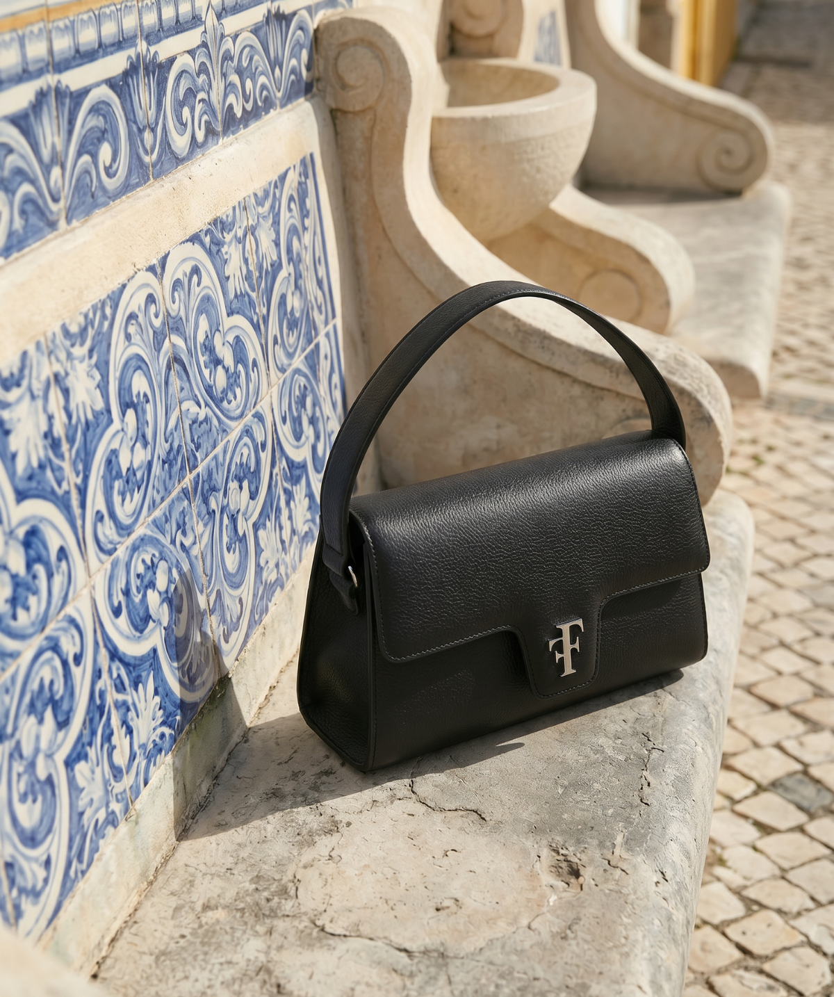 Sac FF23 Grainé Noir