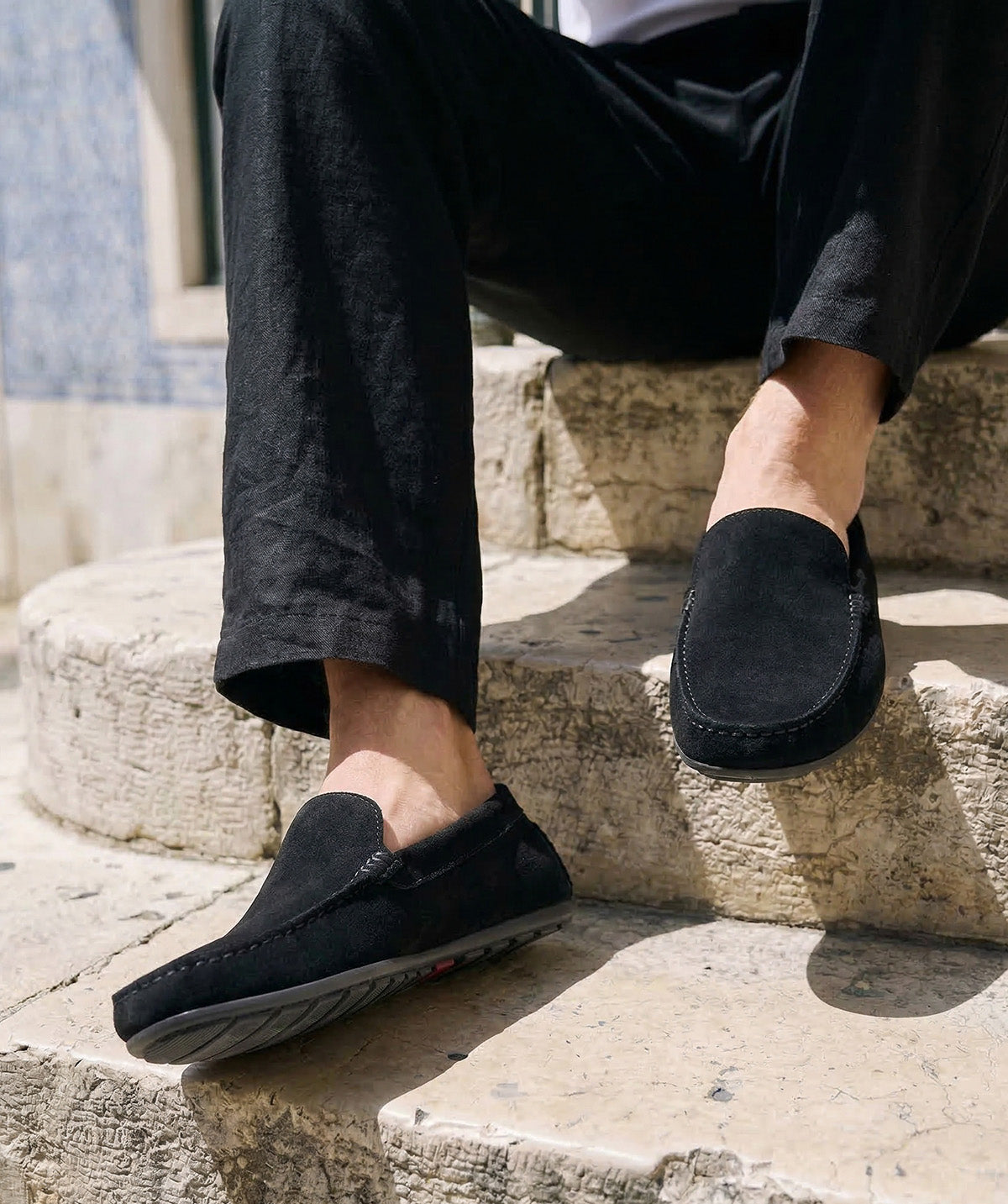Mocassin DANDY Daim Noir