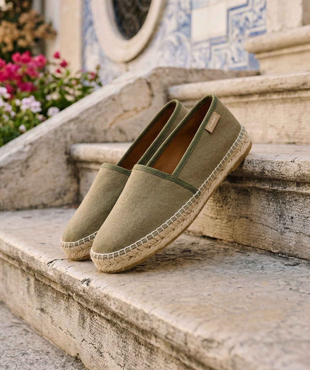 INDIANA Olive Espadrilles