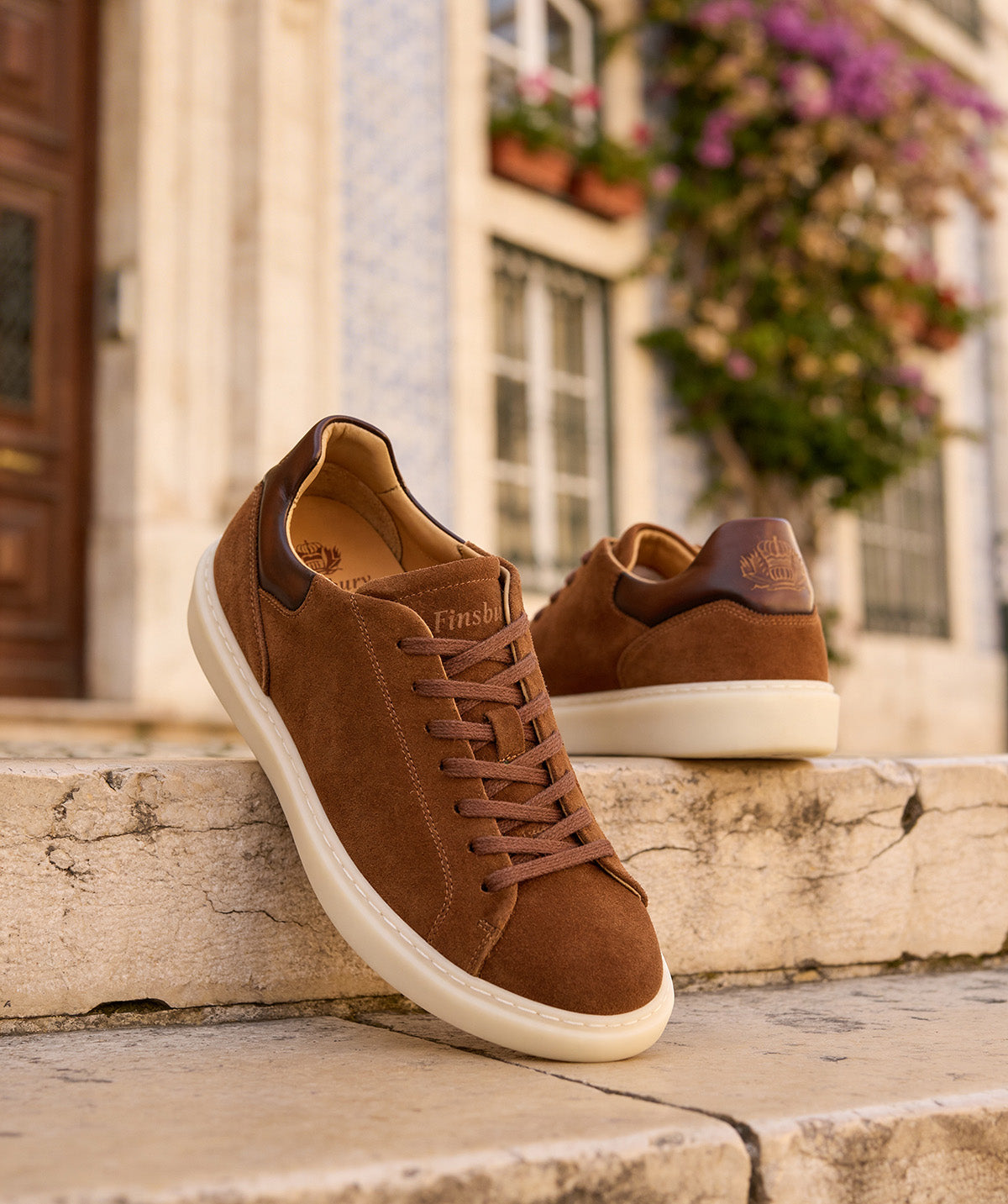 Sneakers DAYTONA Camel Suede