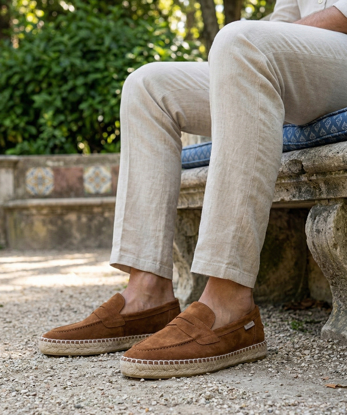 Mocassins NEVADA Daim Marron