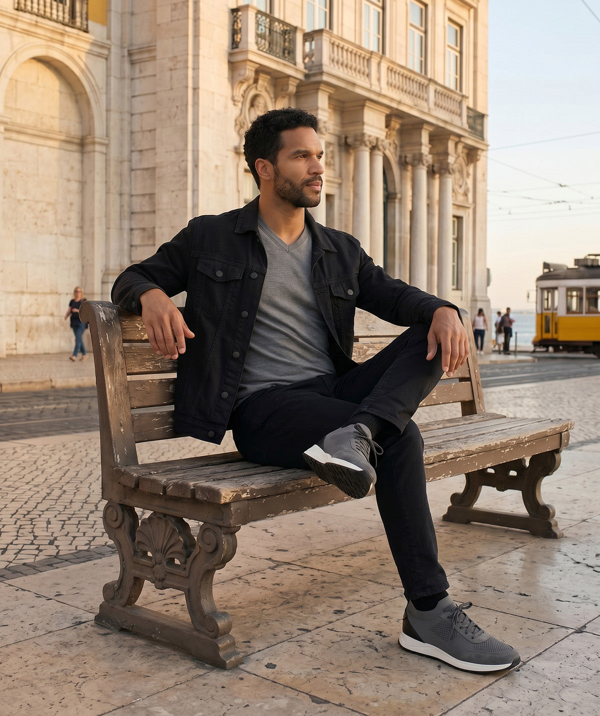 Sneakers RICO Gris Perle