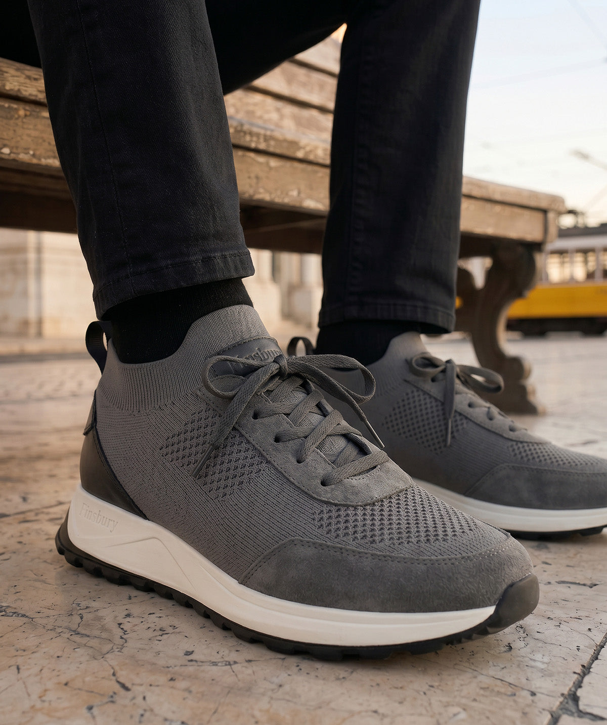 Sneakers RICO Gris Perle