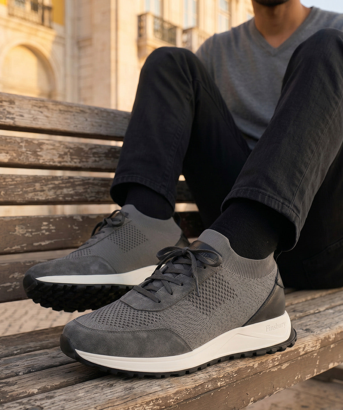 Sneakers RICO Gris Perle