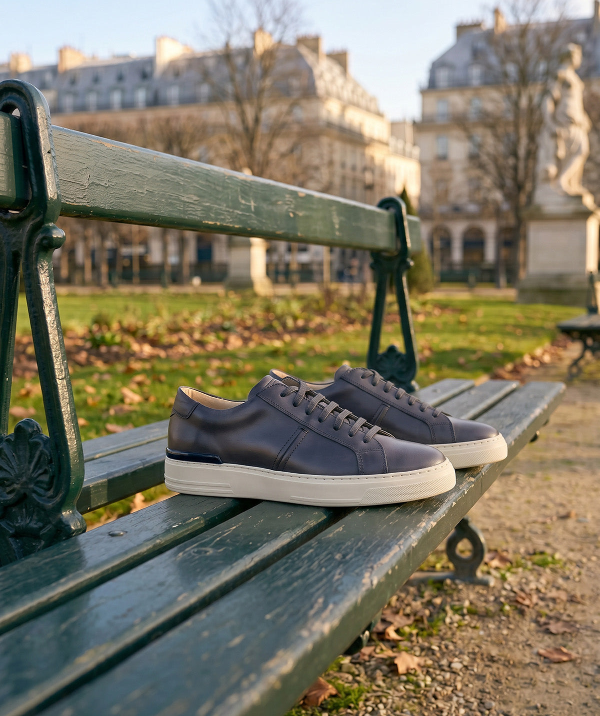 Sneakers RIVA Gris Patiné