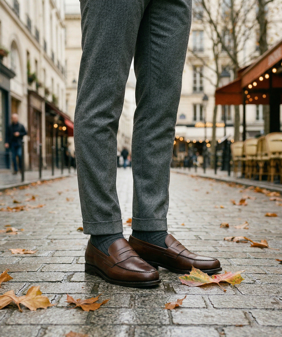 Mocassin COLLEGE 1986 Marron Foncé
