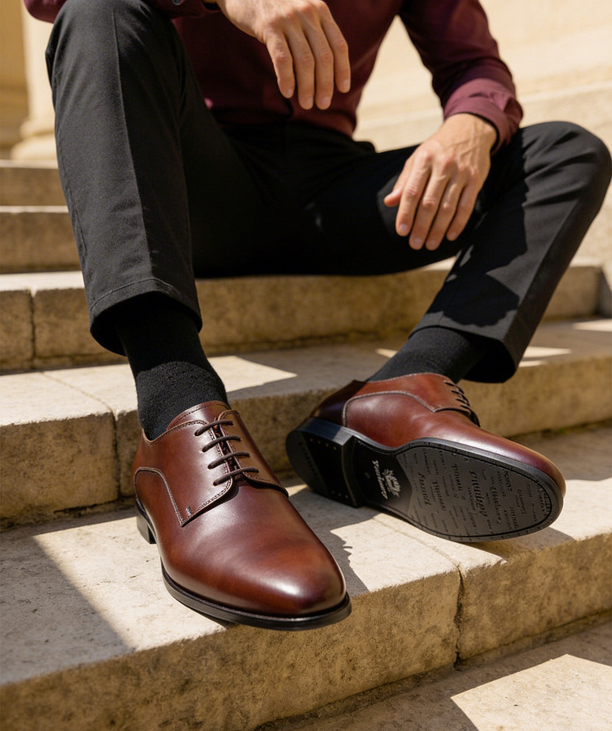 Derby NEWARK Marron