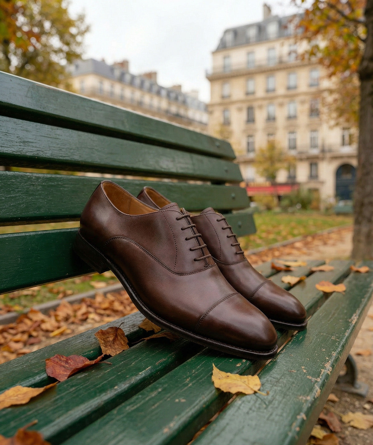 OXFORD Walnut Brown Oxfords