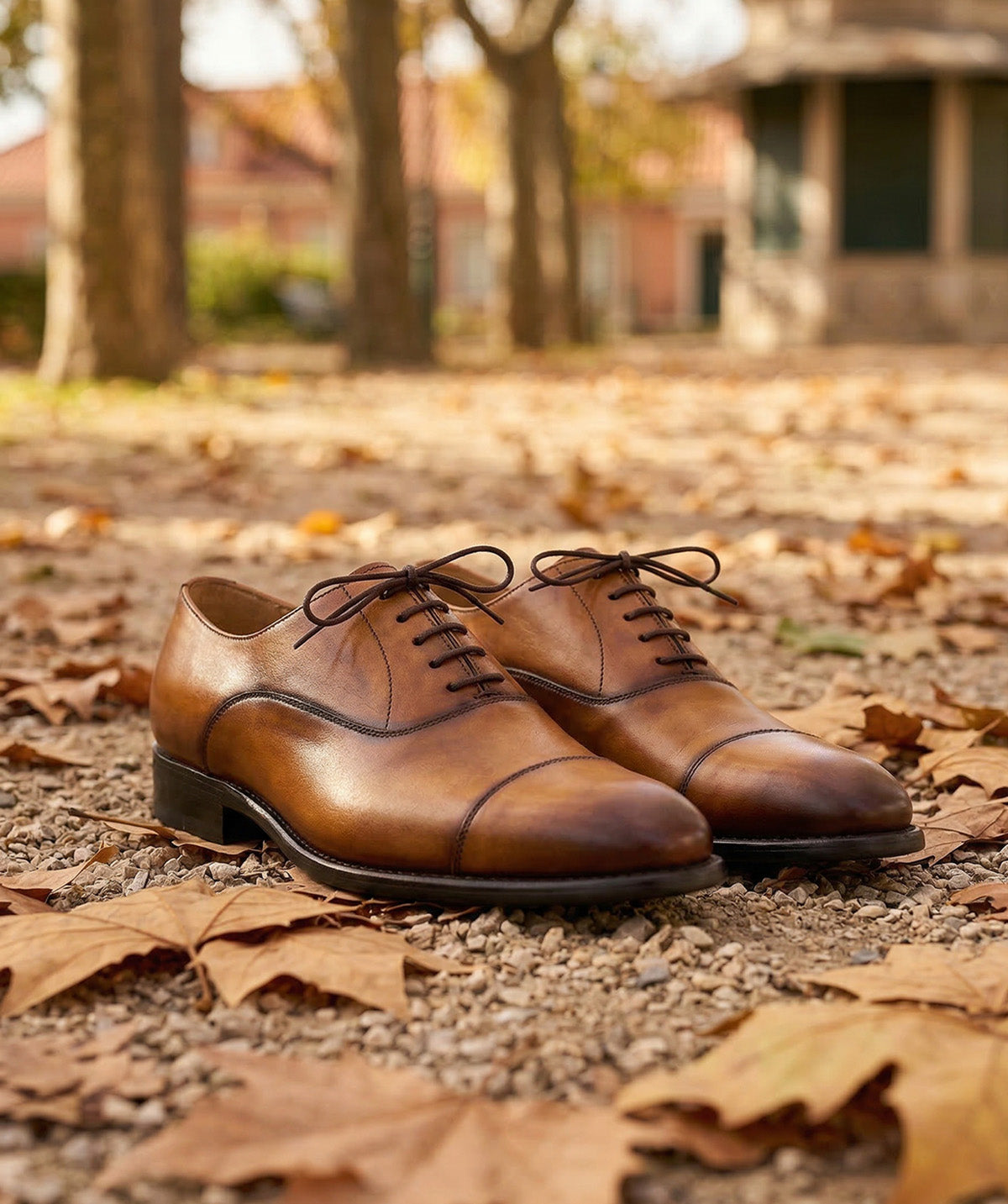 Richelieu OXFORD Gold Patiné
