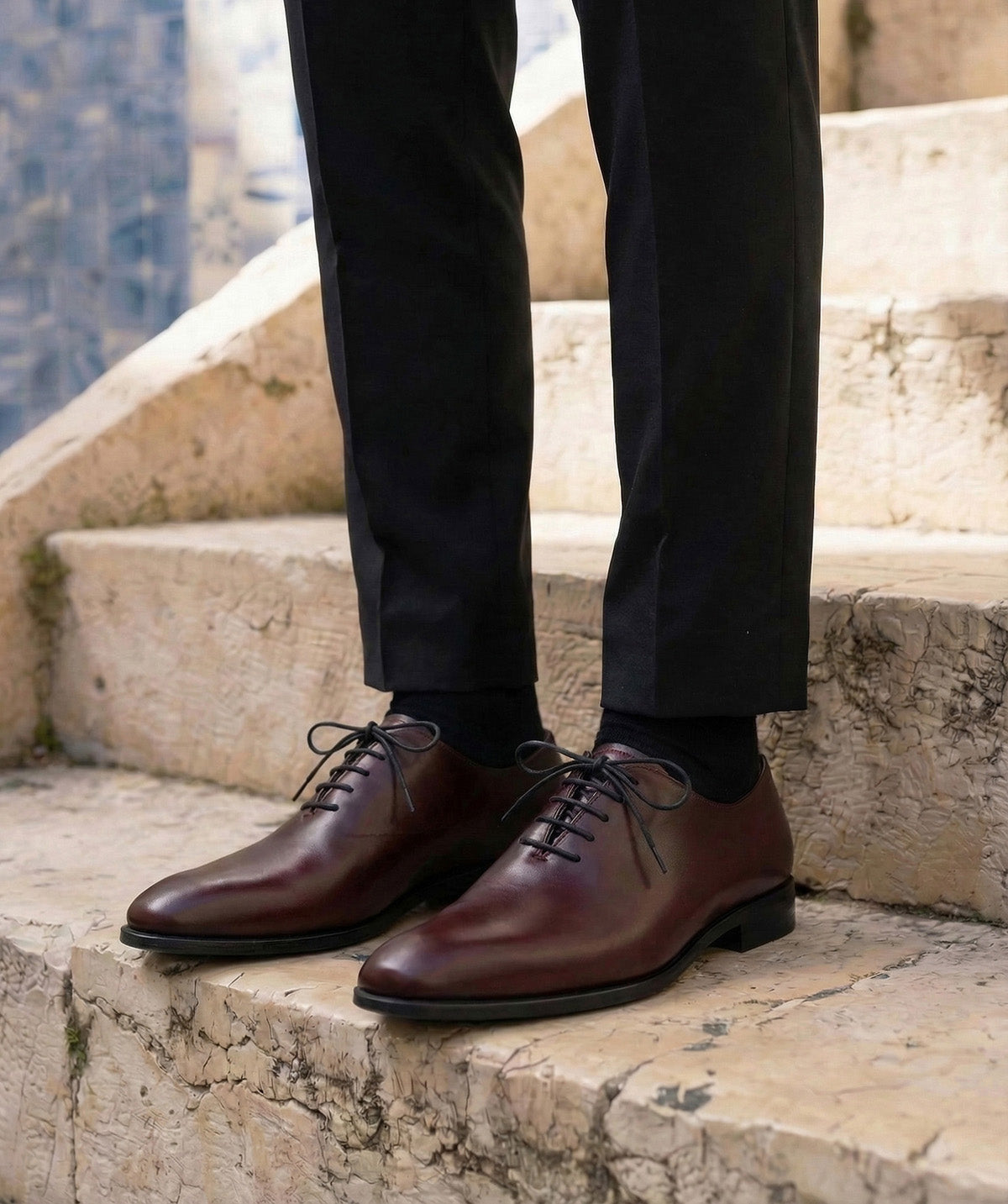 BROADWAY Burgundy Oxford