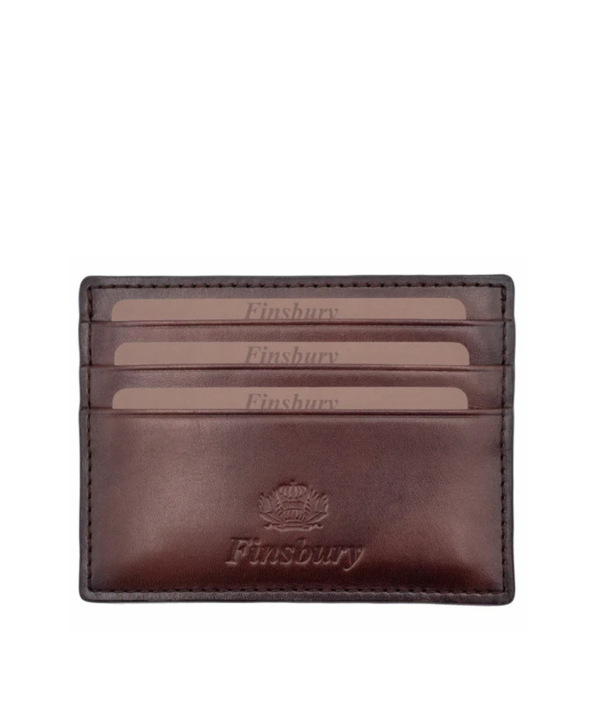 Brown Patina Card Holder