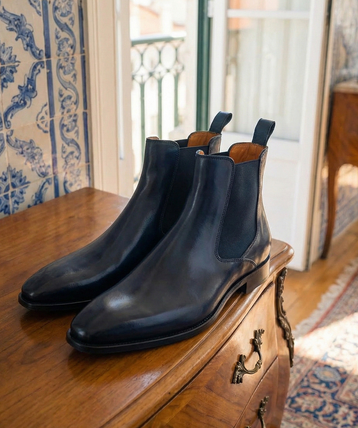 Bottines FIRENZE Bleu Nuit