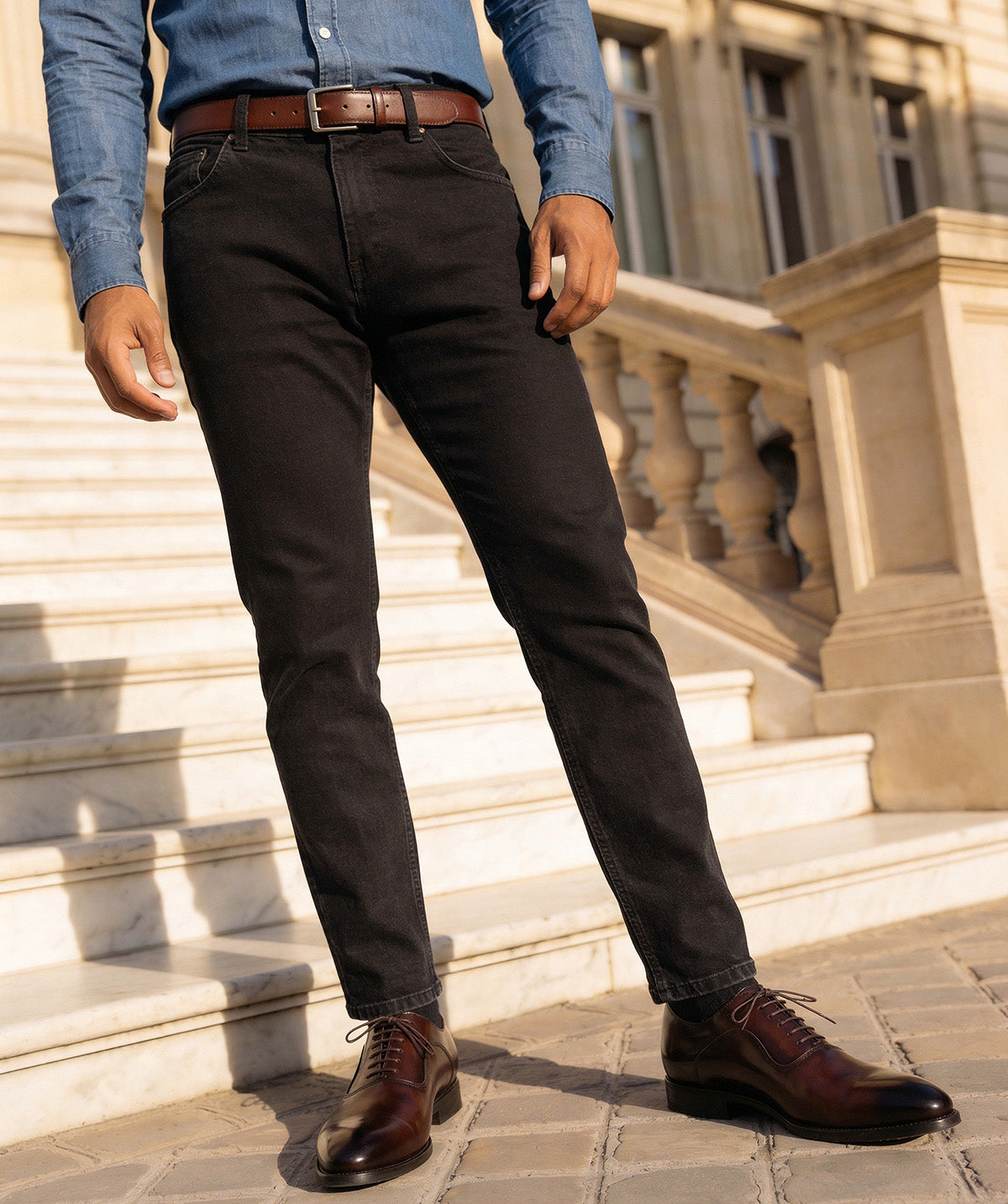 ANDREAS Patinated Brown Oxford