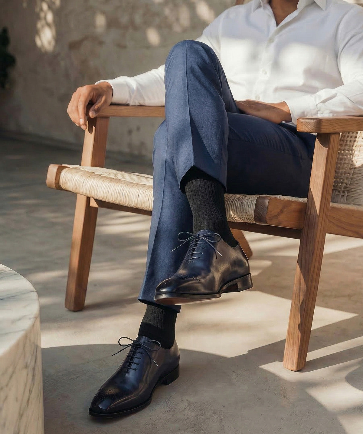 Richelieu VASCO Bleu Nuit