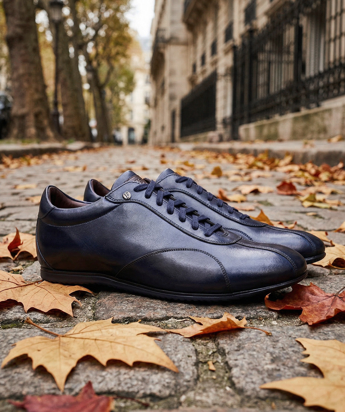 Sneakers COPAN Bleu Patine