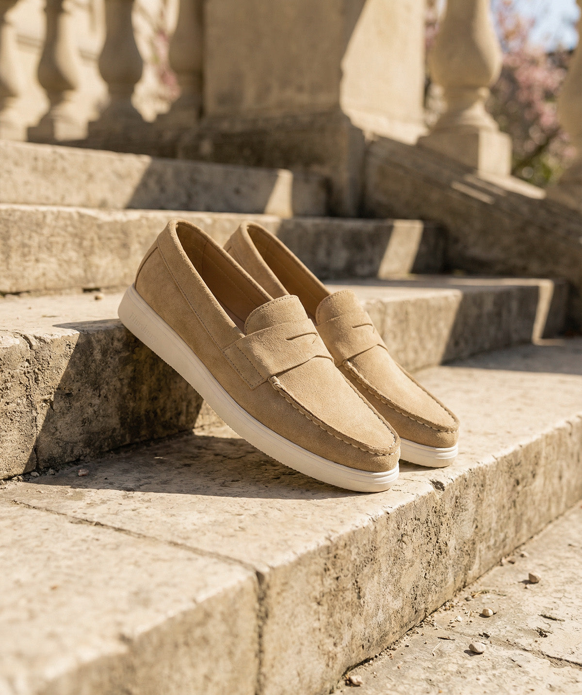ACAPULCO Sand Velvet Calf Loafer