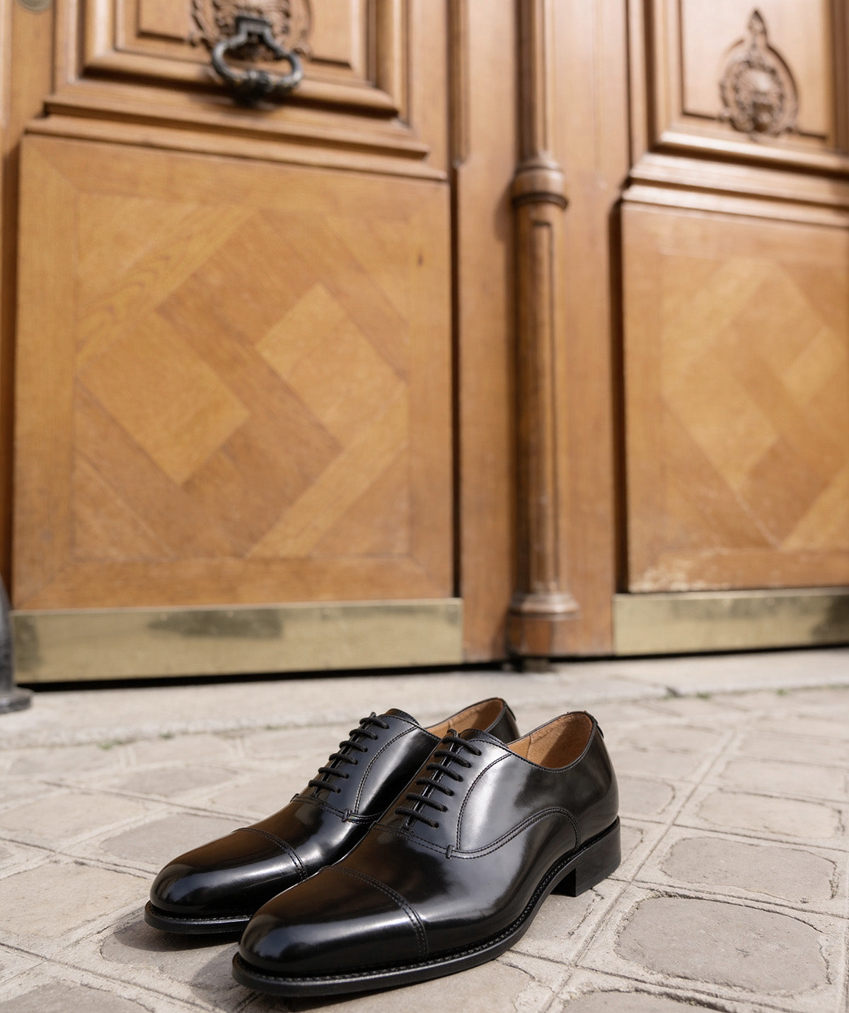 Richelieu WINDSOR Noir Lisse
