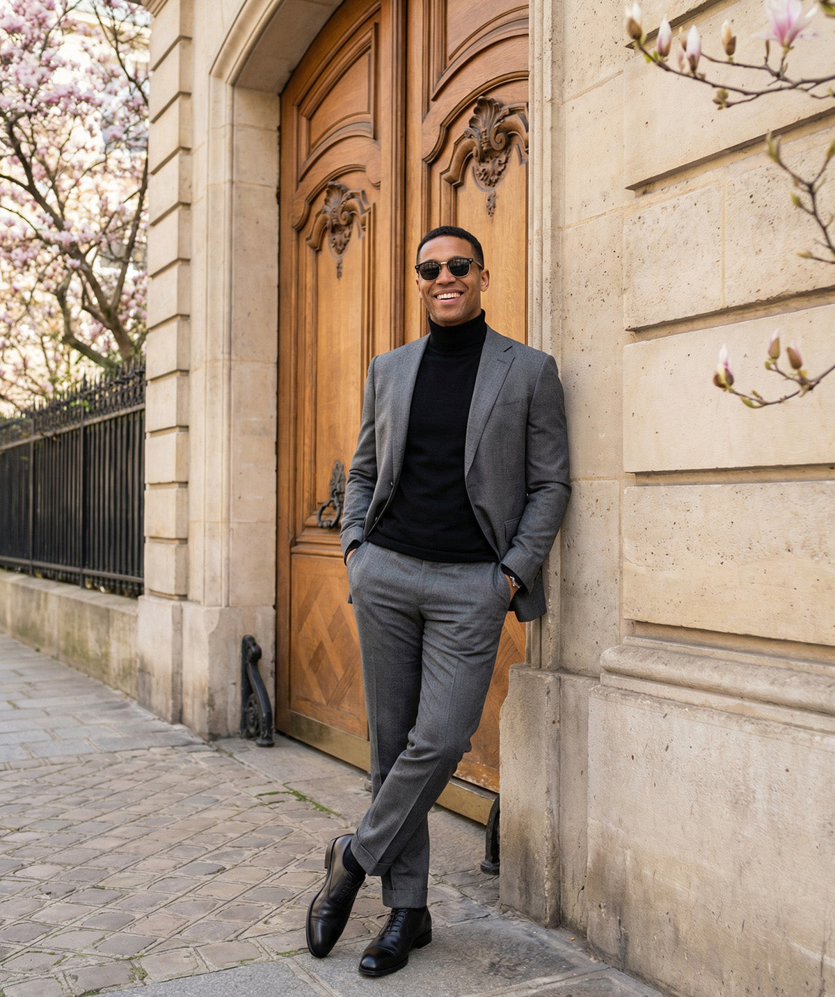 Richelieu WINDSOR Noir Lisse