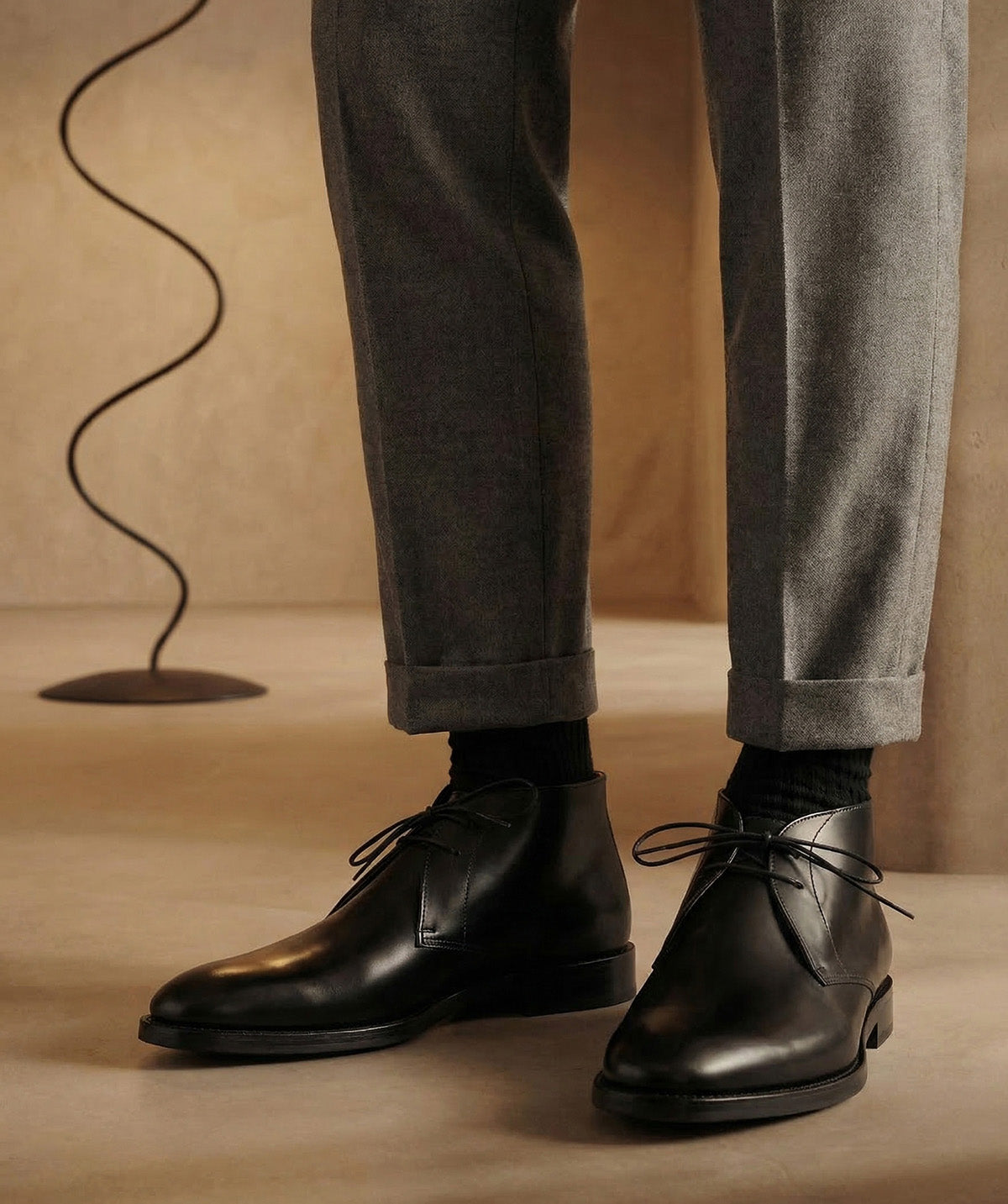Bottines CHUKKA 1986 Noir