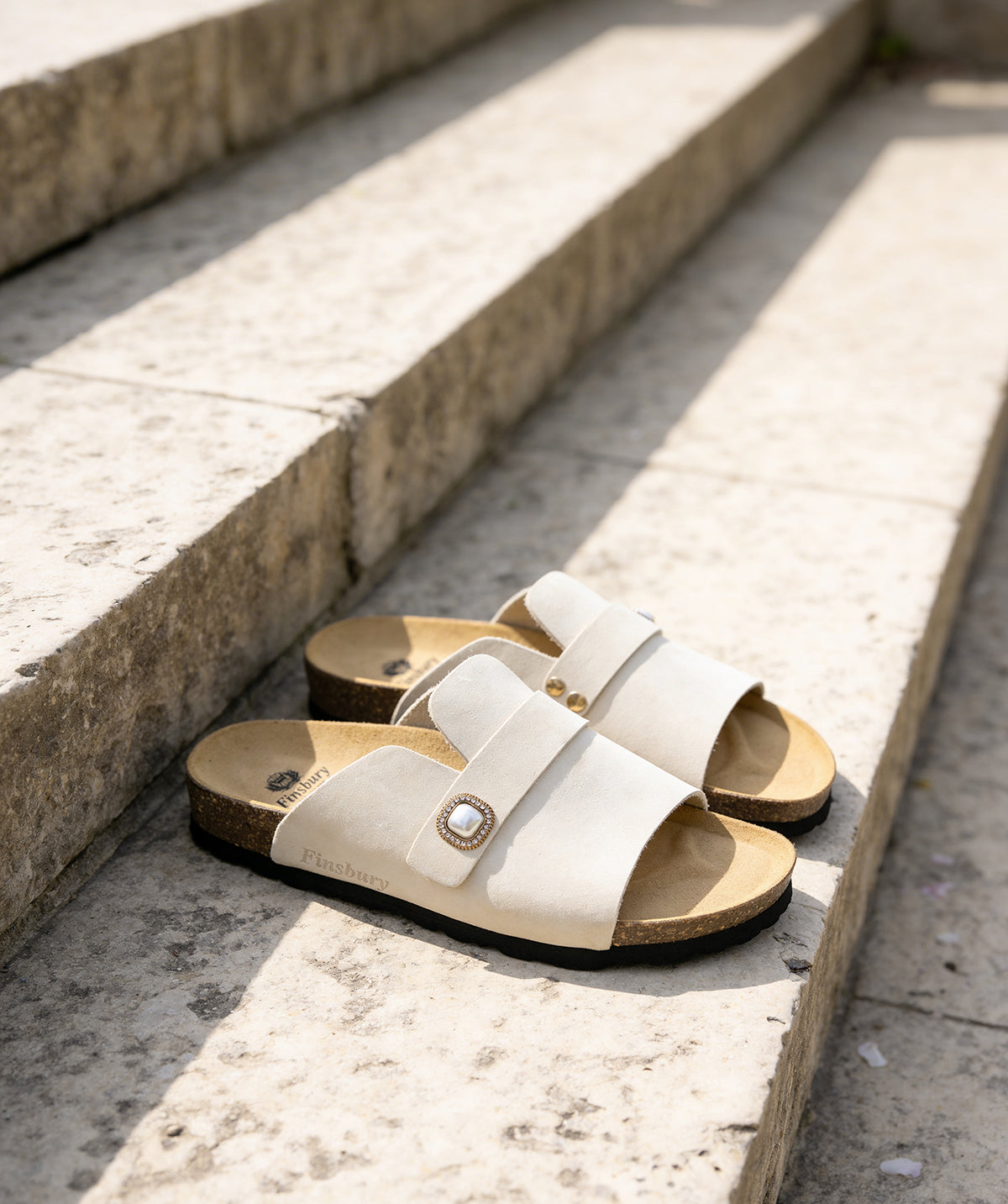 Mule AGATHE Beige