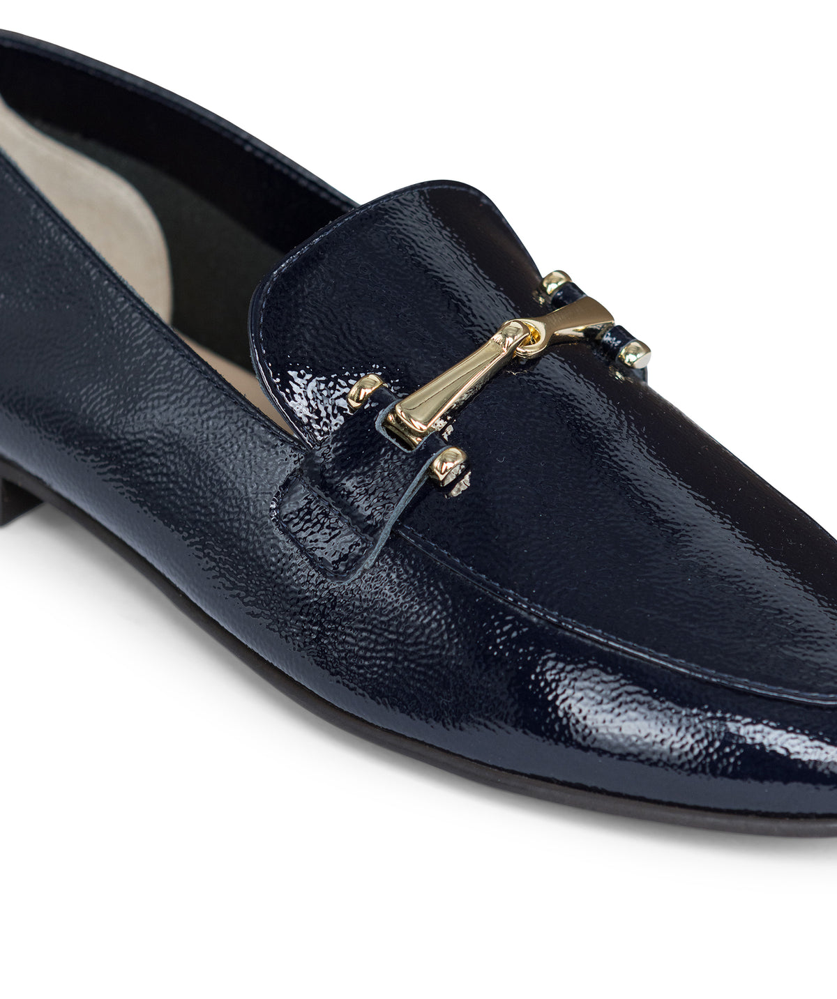 Mocassins AMELIE Vernis Marine