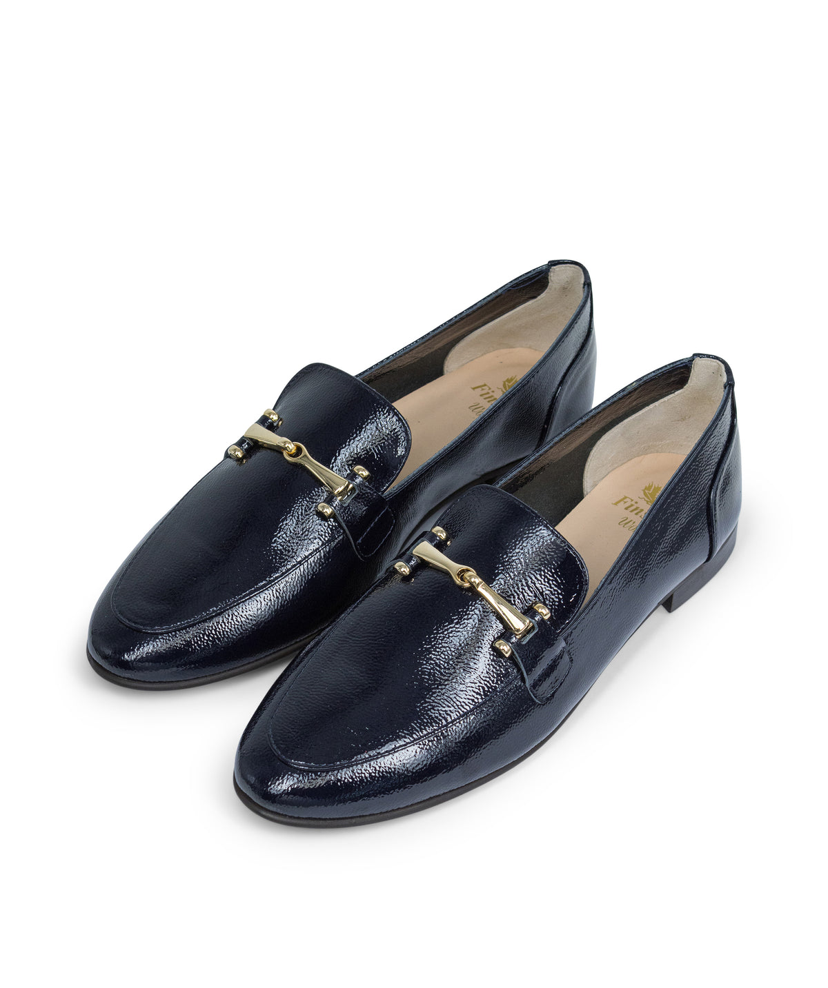 Mocassins AMELIE Vernis Marine