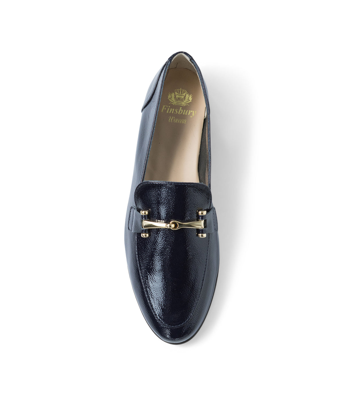 Mocassins AMELIE Vernis Marine