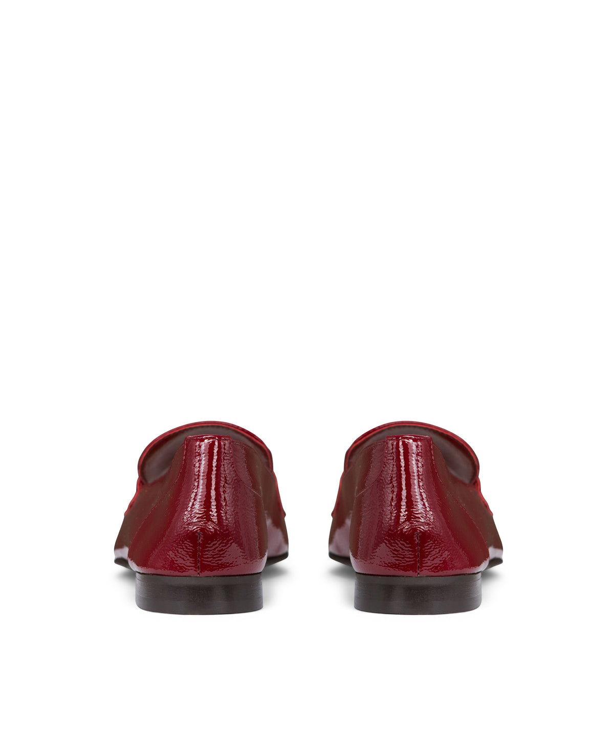 Mocassins AMELIE Vernis Cerise