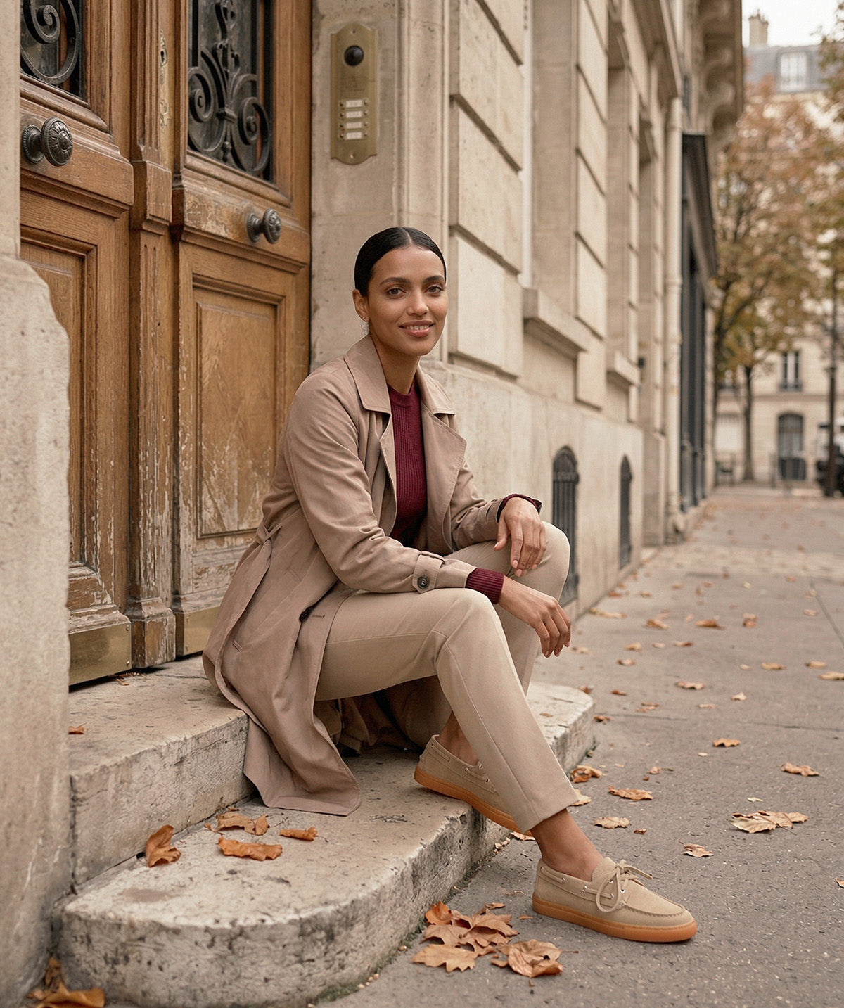 ANITA Sand Loafers