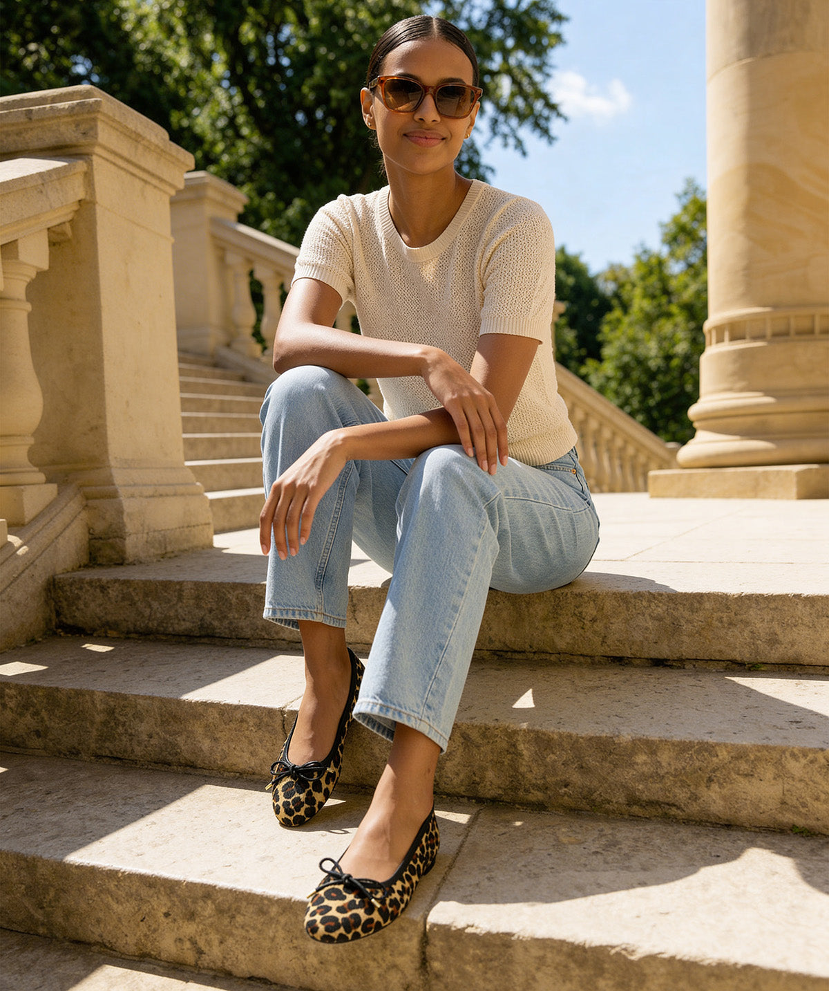 Ballerine CHANON Léopard