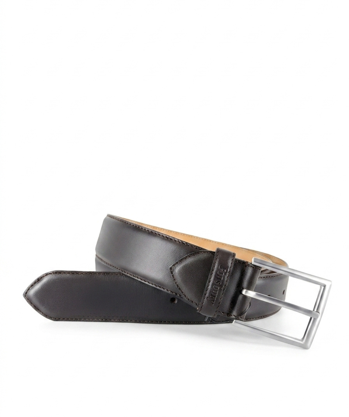 Ceinture Cuir Gris Patiné (nouveau modèle)
