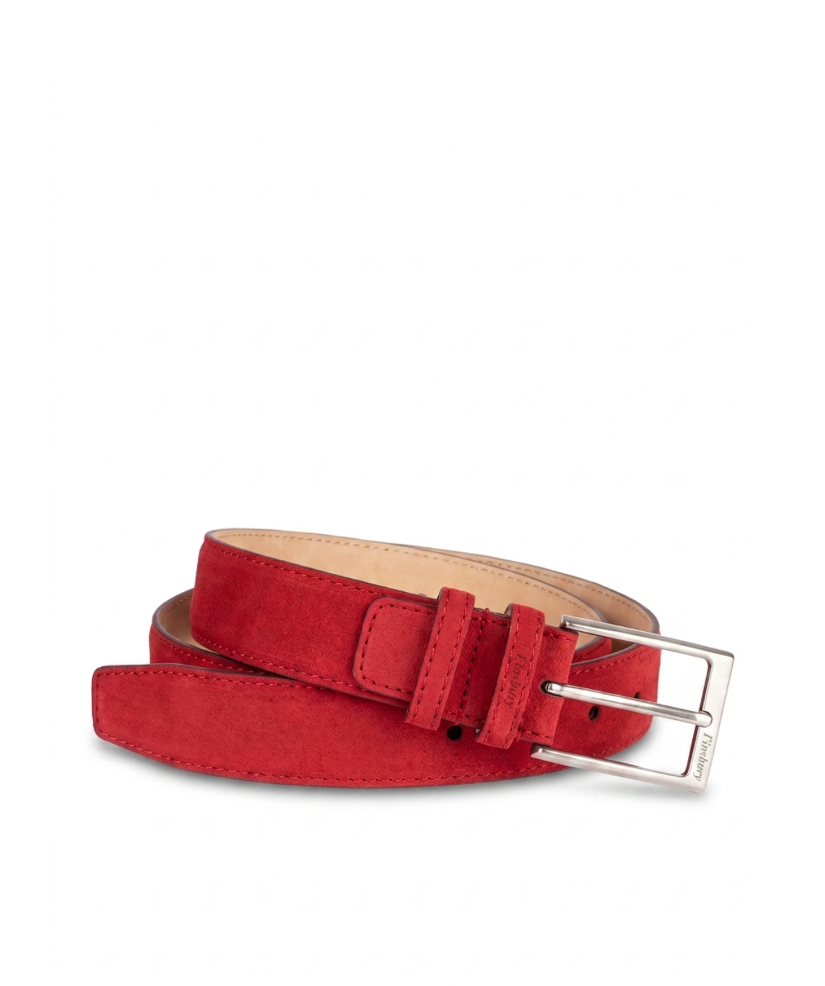 Red Suede Summer Belt