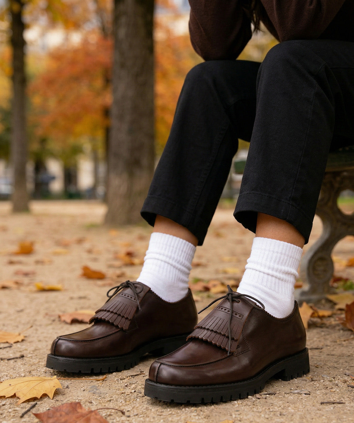 Derbies LEONIE Brun
