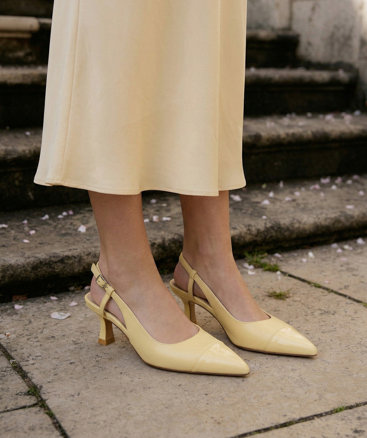 CAPRI Pumps Citrine Yellow