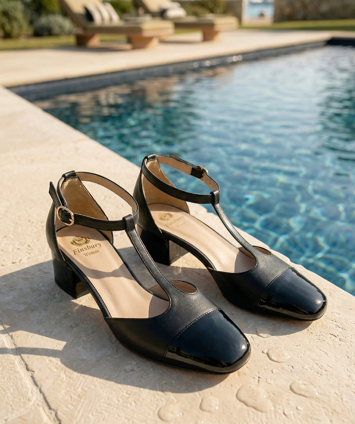 Rosa Black Pumps