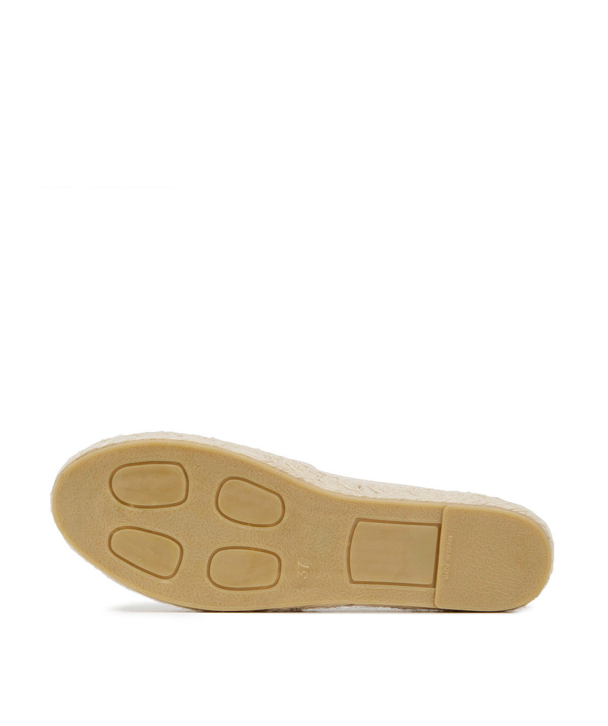 IZIA Beige and Black Espadrilles