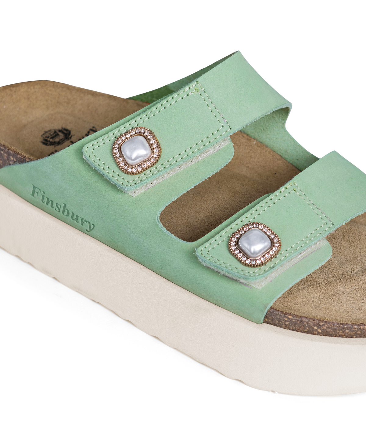 Mule MAGALI Vert Amande