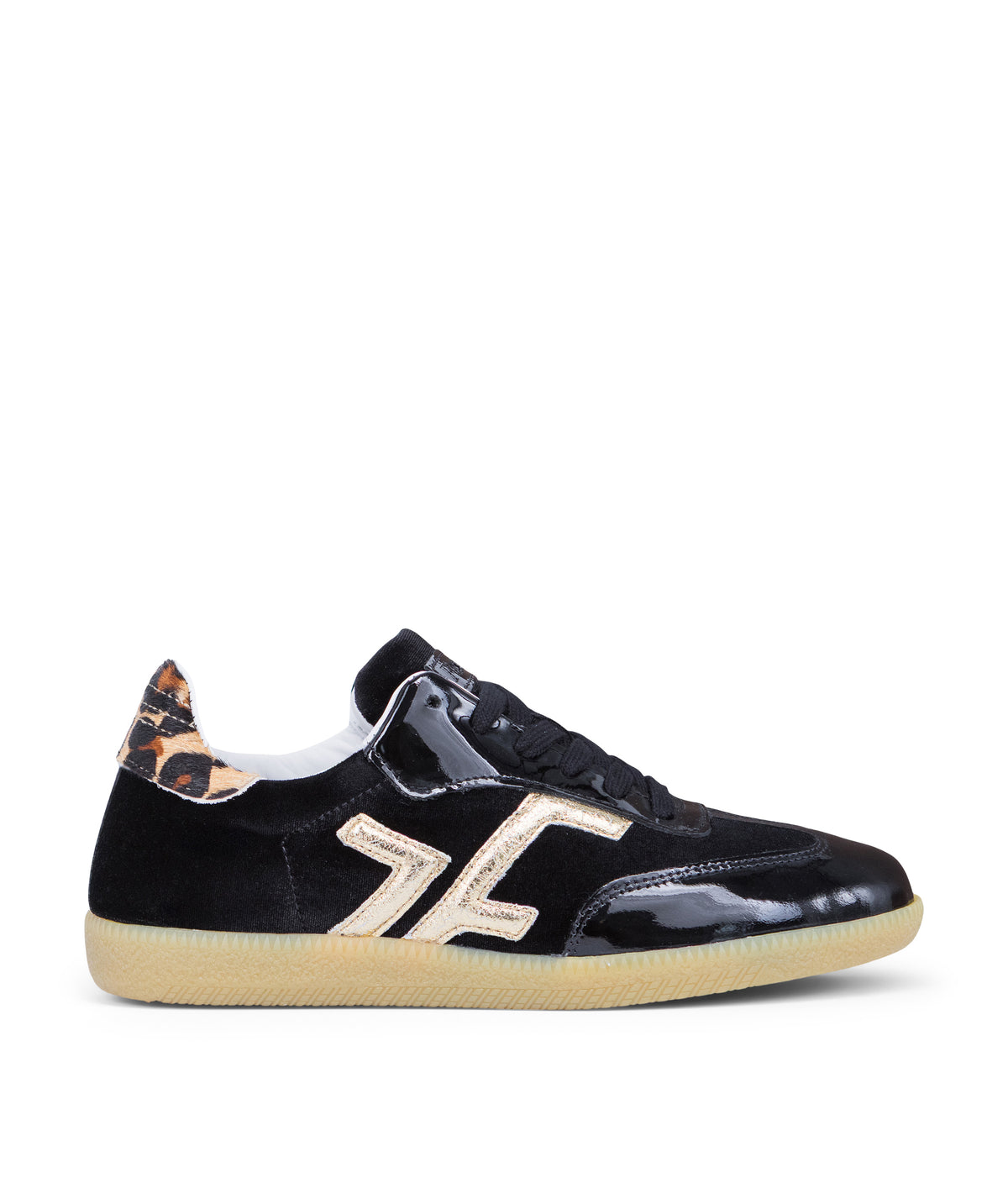 Sneakers MATHILDE Noir Léopard
