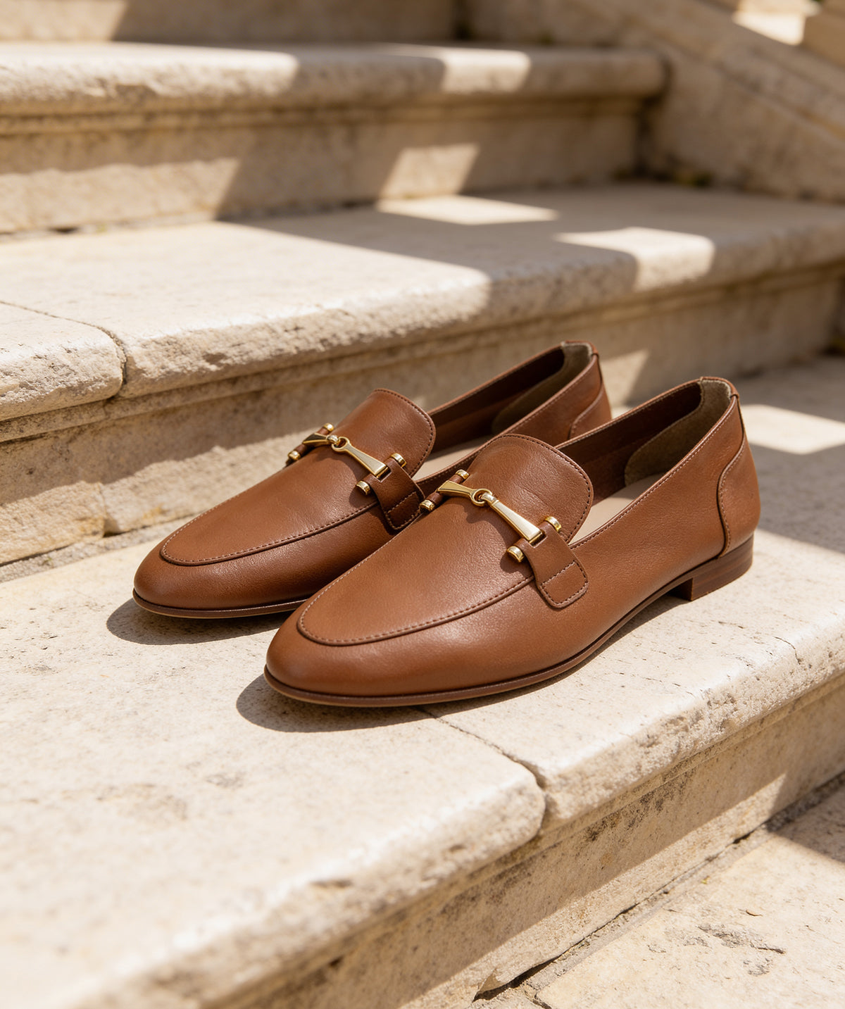 Mocassins AMELIE Cognac