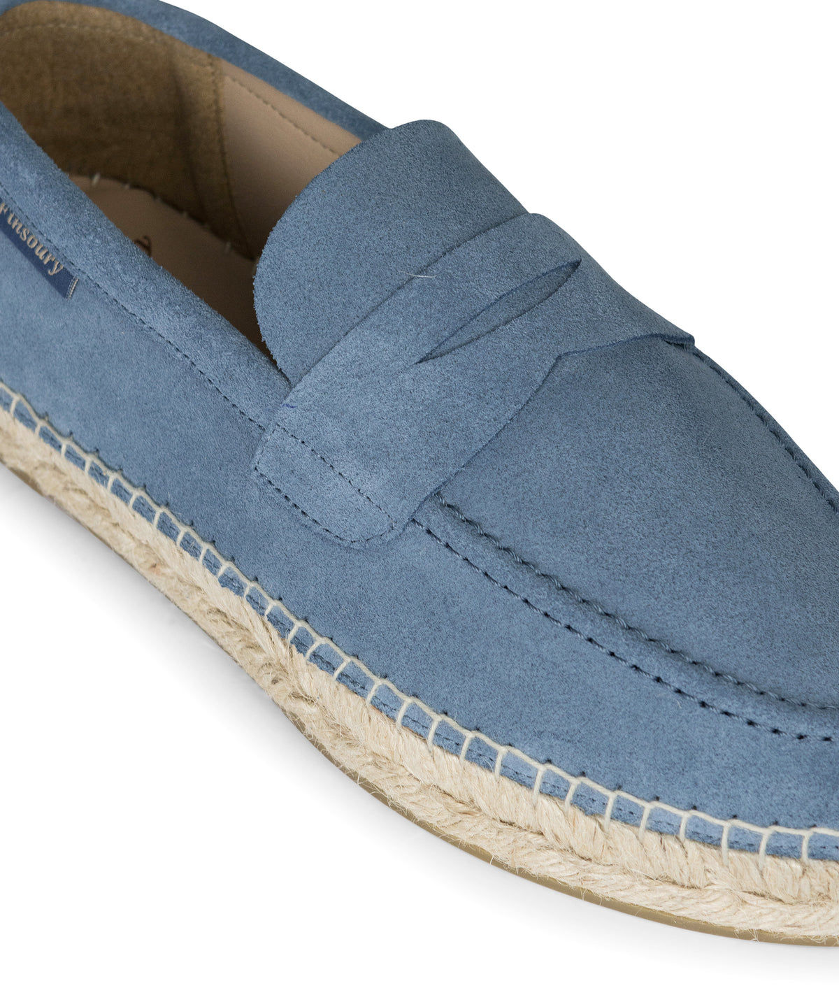 Mocassins NEVADA Daim Bleu