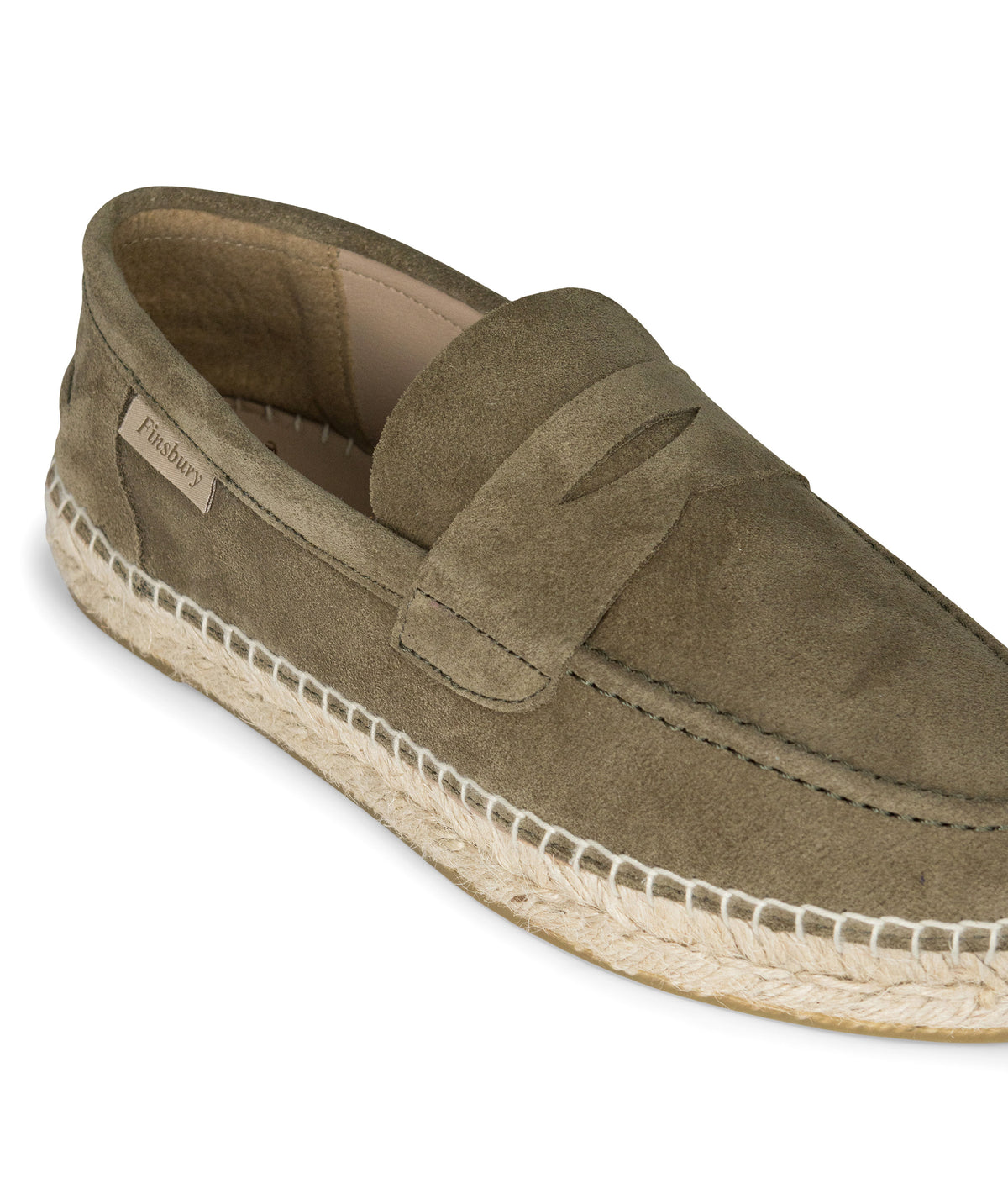 Mocassins NEVADA Daim Olive